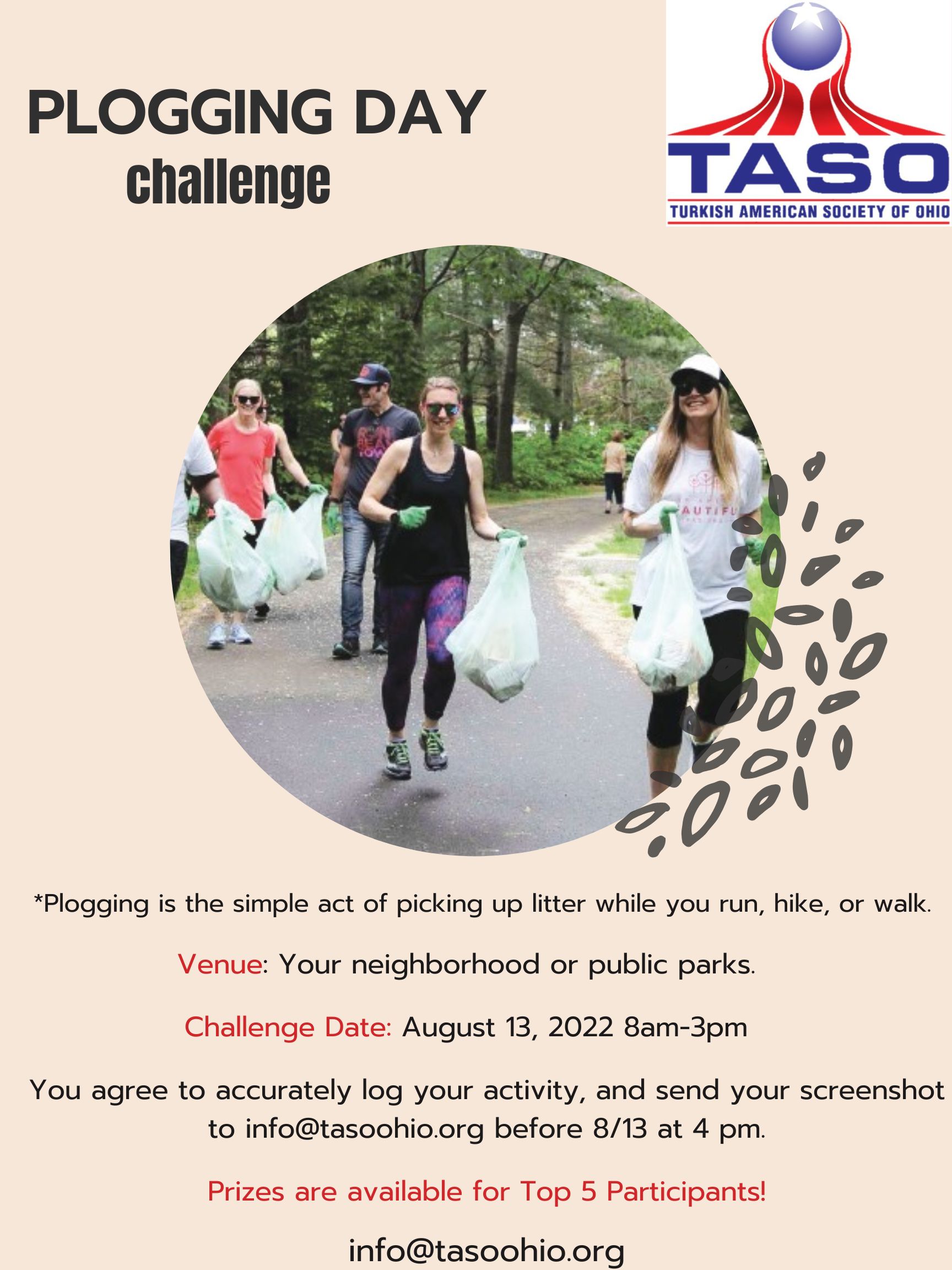 Plogging Run Event Plogging Day Challange - TASO